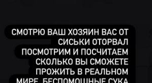 Дмитрий Мещеряков: Смотрю ваш хозяин вас от сиськи оторвал