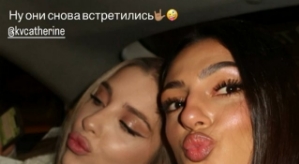 В гости к Кате Квашниковой прилетела Светлана Гончарова